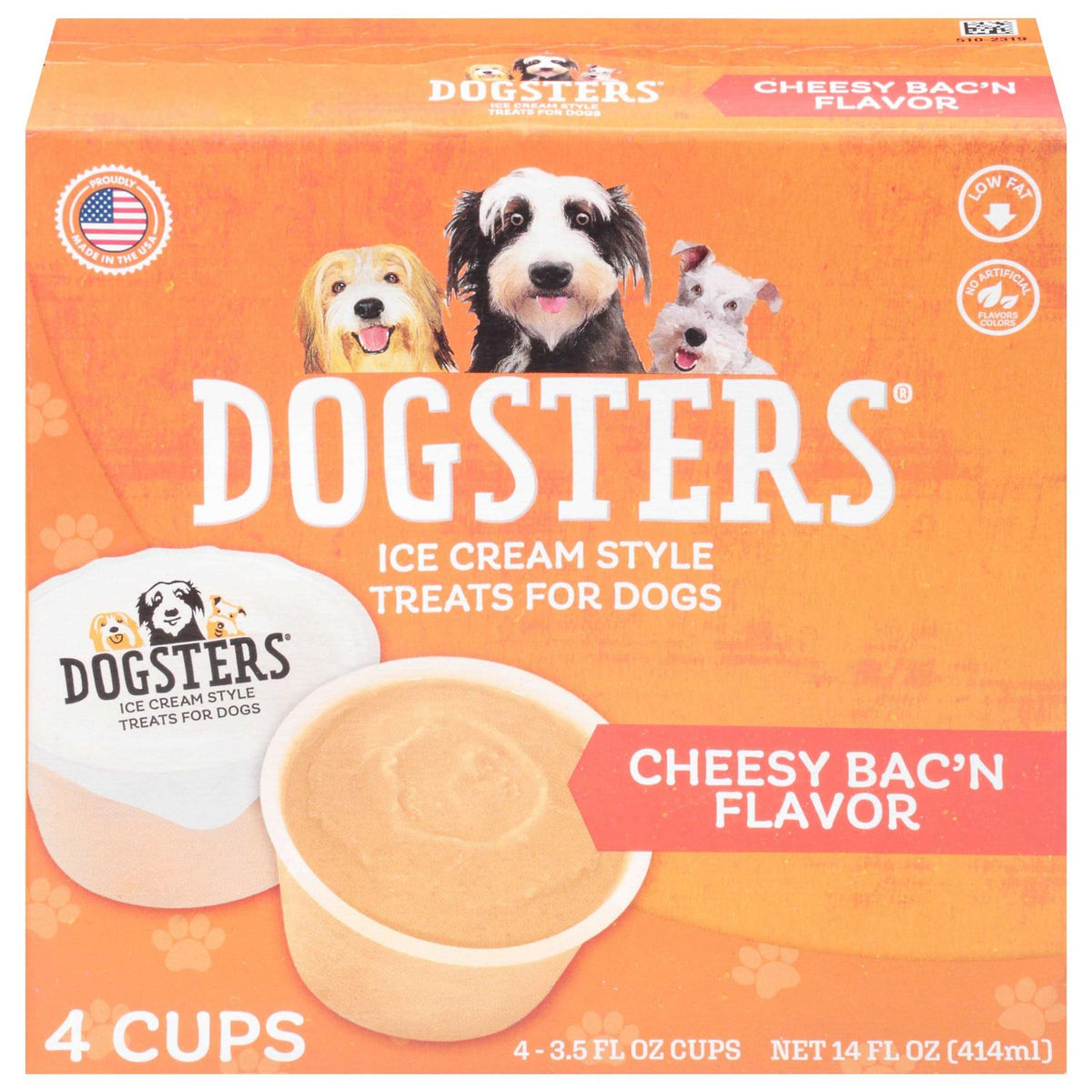 Cheesy Bac’n Flavor Ice Cream Style Dog Treats P958