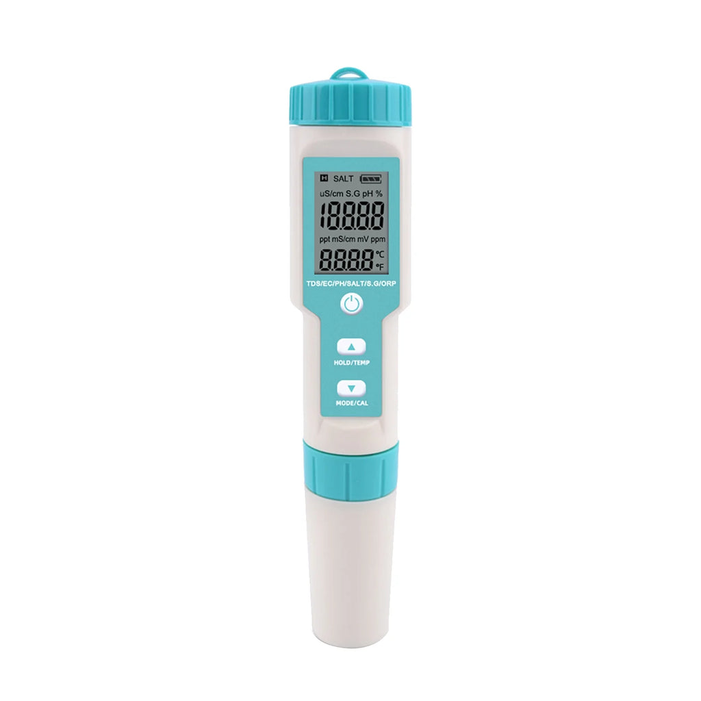 Salinity Monitor, 7 In 1 Pocket Water Quality Tester A386