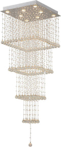 Square 8 Light Flush Mount O138