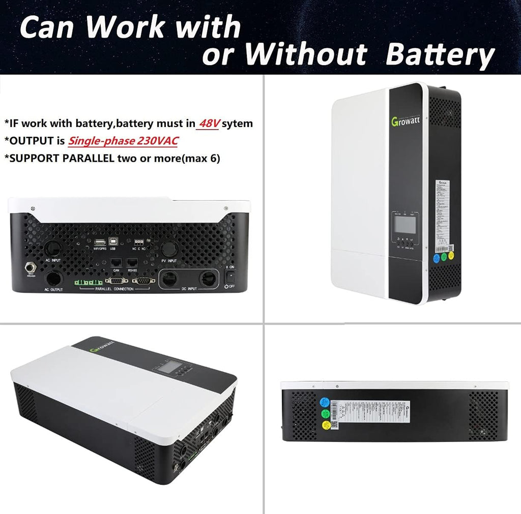 5000W Solar Inverter with MPPT Charge Controller N5343