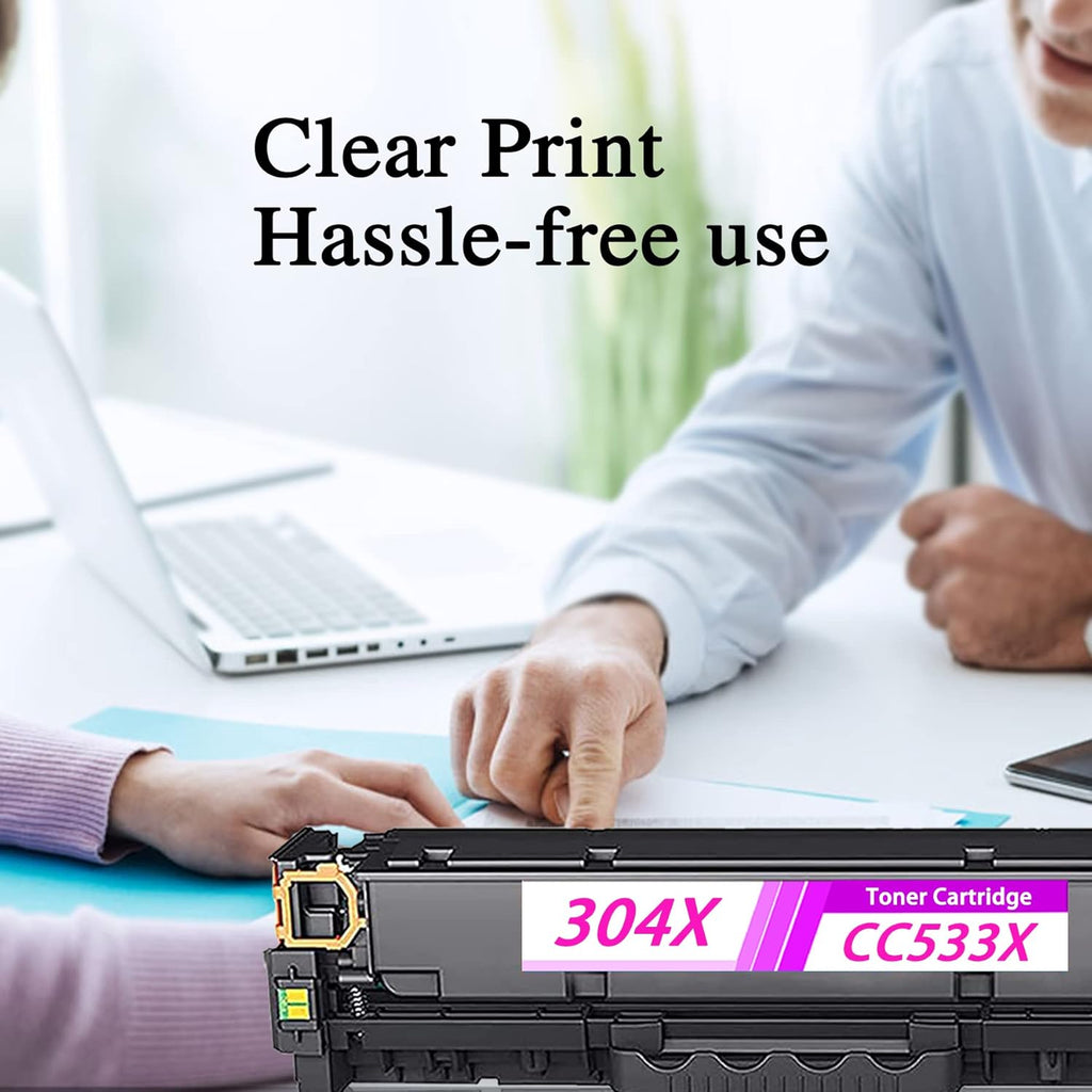 Cyan High Yield Toner Cartridge for HP CP2025 CM2320 Printer O50442