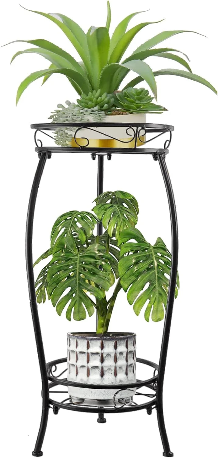 2 Tier Metal Plant Stand T86091