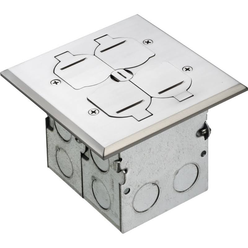 2 Gang Floor Box O702703