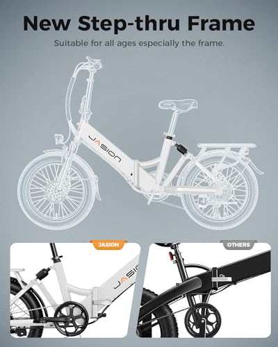 850W 48V 10AH 20" Fat Tire Folding Electric Bike C616