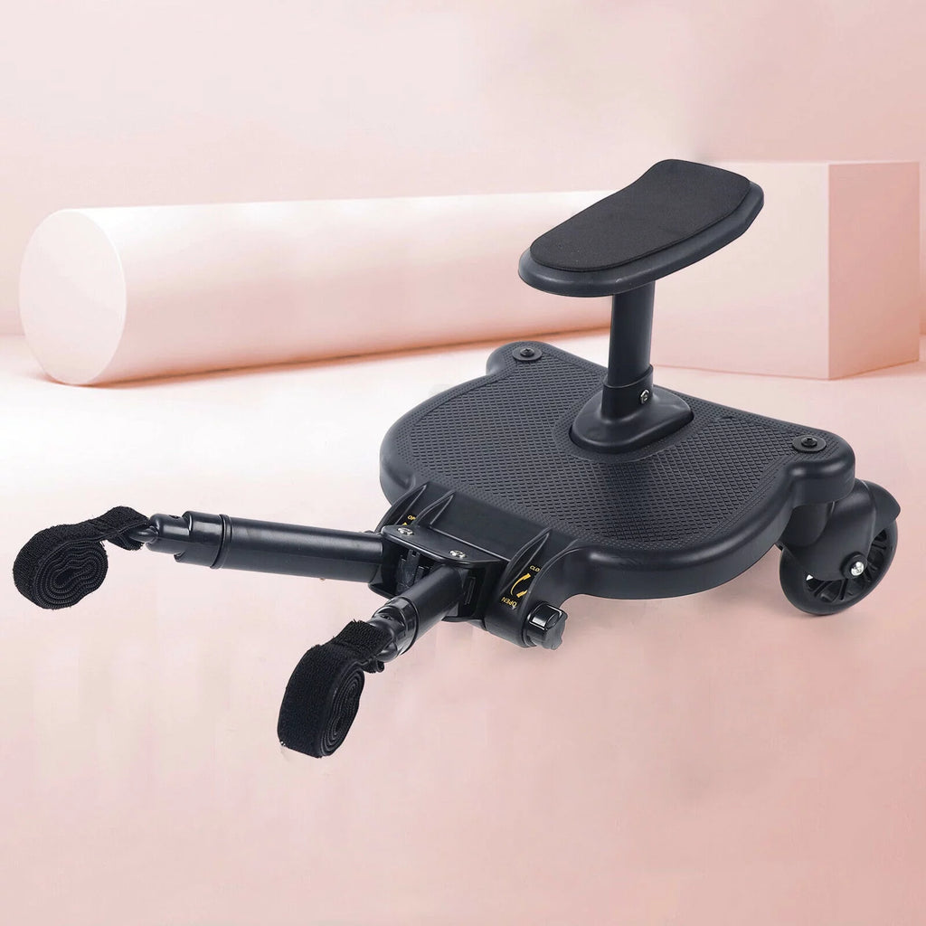 2-in-1 Stroller Ride Board with Detachable Seat and Standing Platform T28763