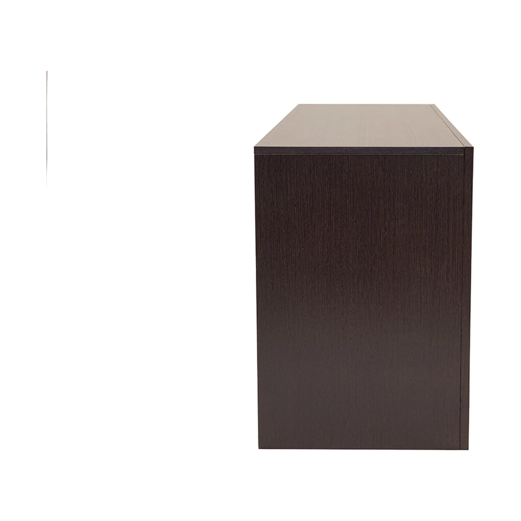 55" Modern TV Stand with Storage, Wenge Brown C1171