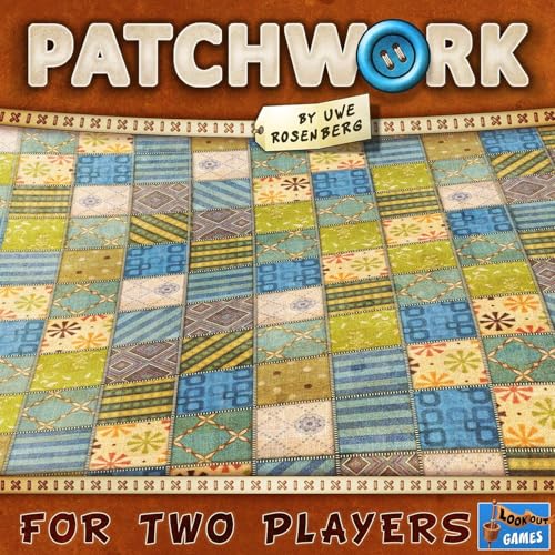 Two-Player Quilting Strategy Board Game S146108