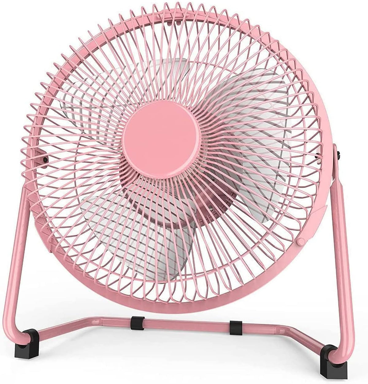Black 9-Inch USB Rechargeable Desk Fan X259069