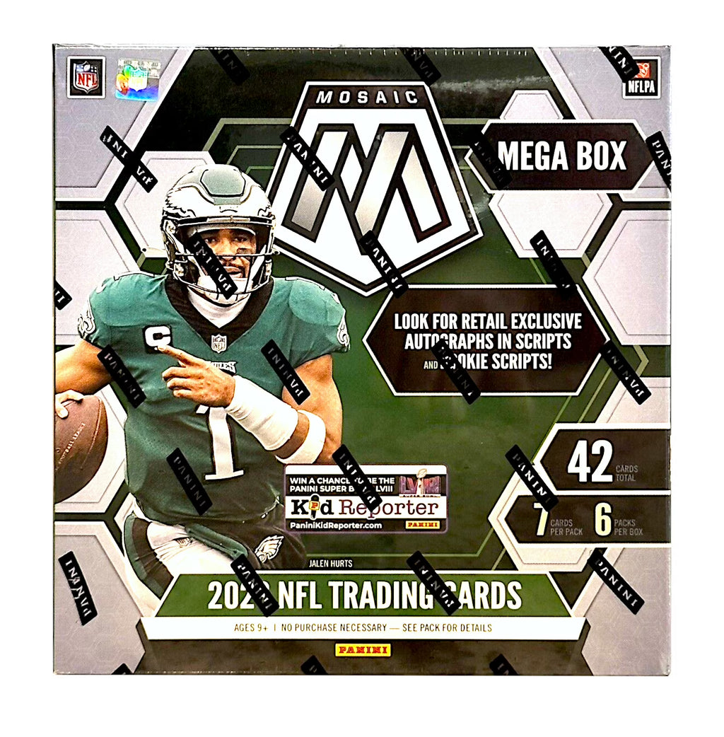 Mega Box NFL Football Trading Cards Z58246