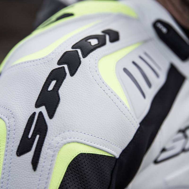 Black-Fluo Yellow Motorcycle Suit F92441