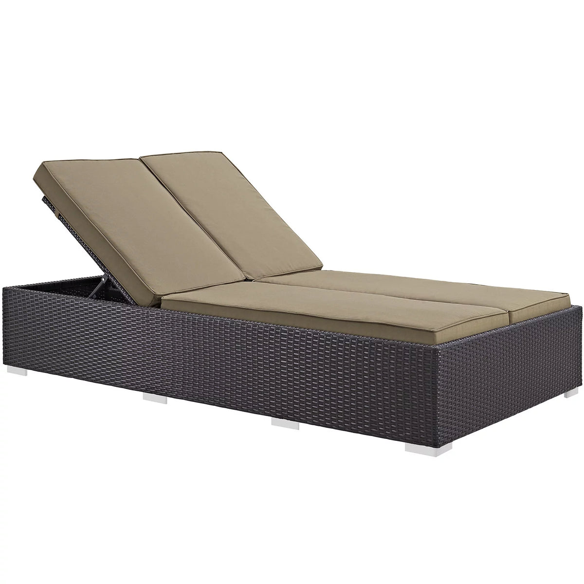 Espresso Mocha Outdoor Patio Chaise P72499