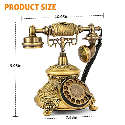 Vintage Push Button Landline Telephone with LCD Display R488