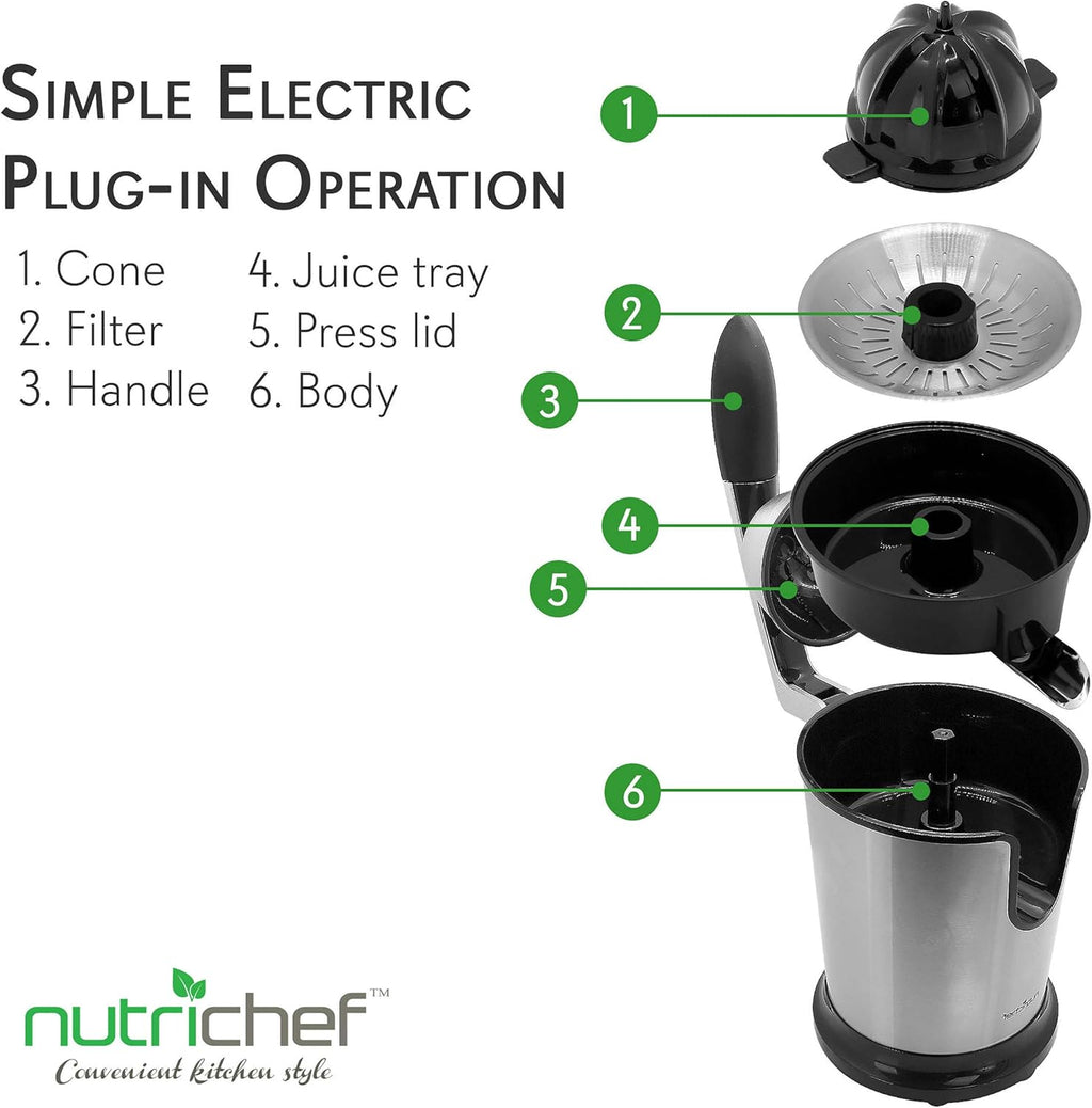 Stainless Steel Electric Juicer C772