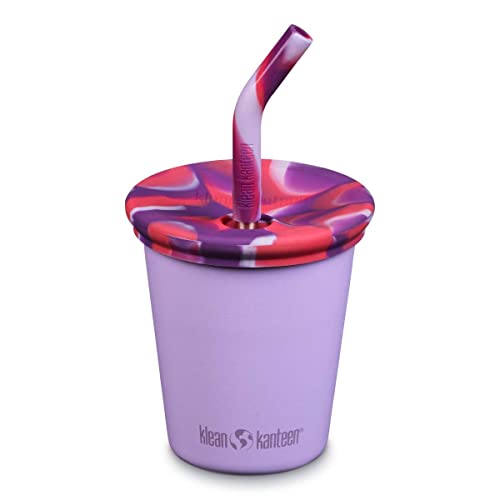 Mykonos Blue Kid Cup with Straw Lid I603837