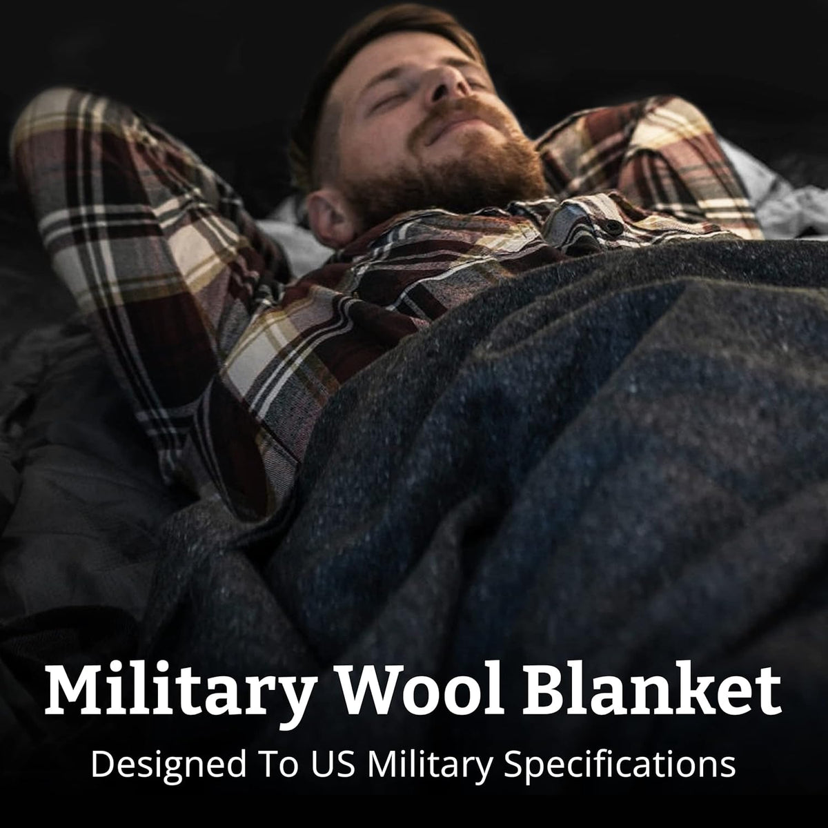 Grey 62x80 Wool Blanket L200
