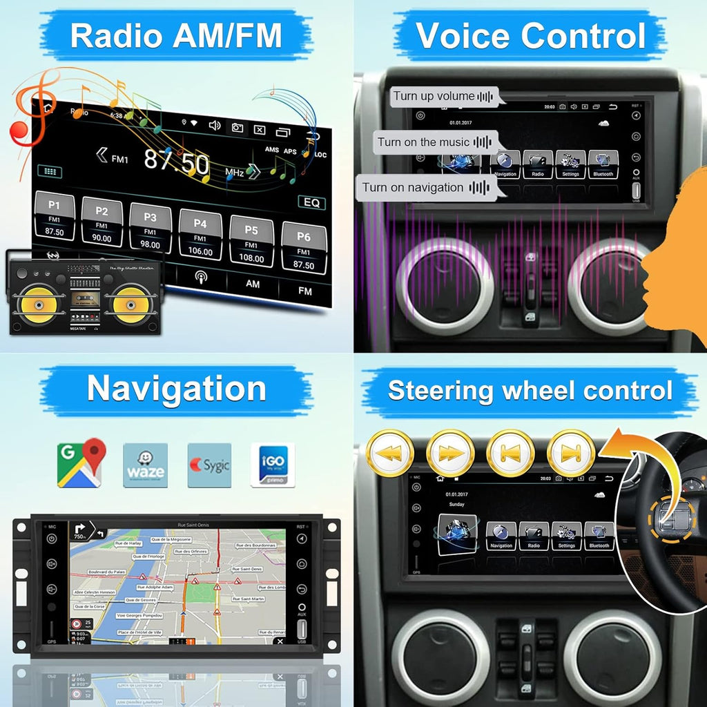 7 inch Touch Screen Car Stereo Q241