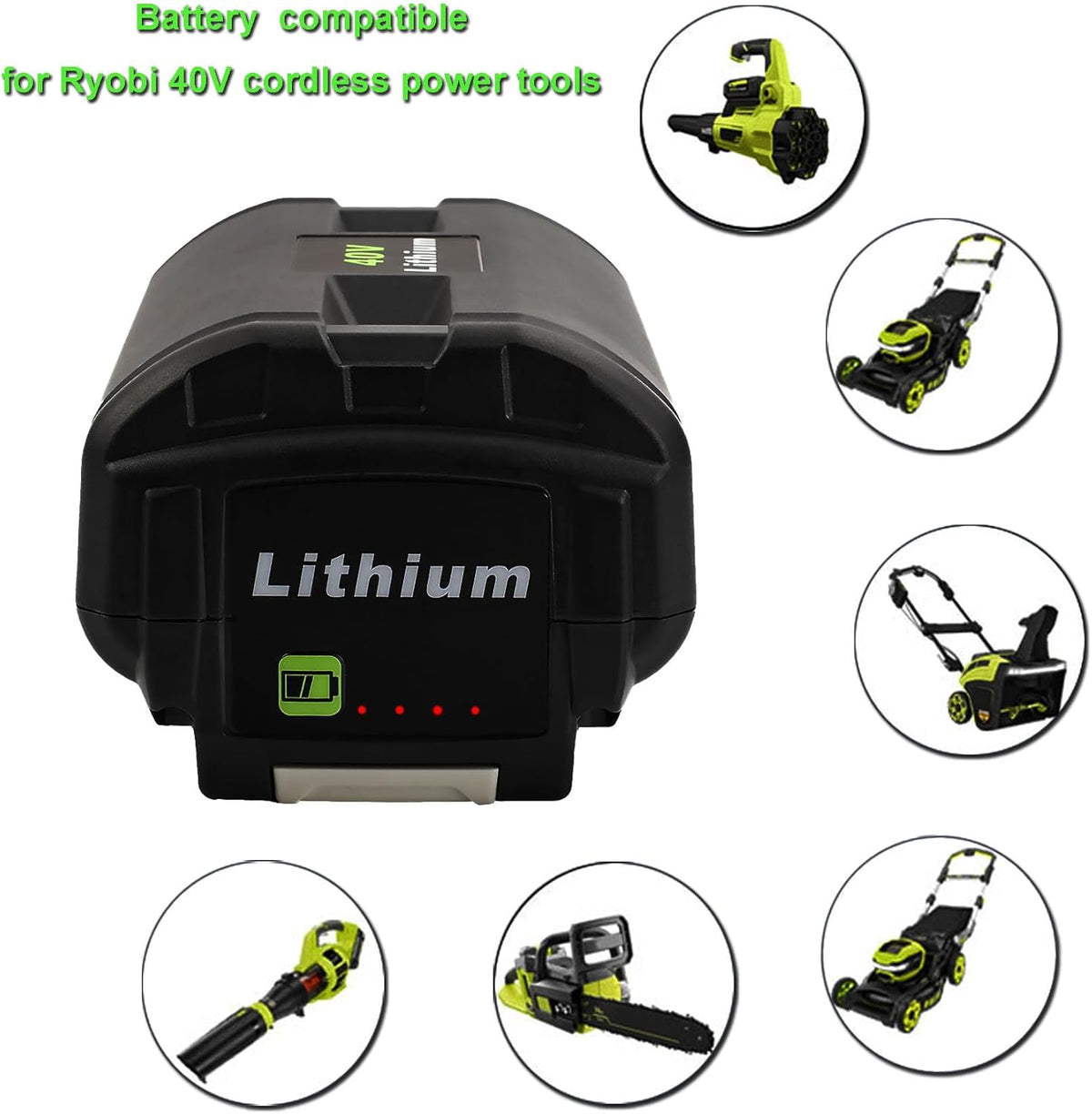 4.0Ah 40V Lithium Ion Battery L137