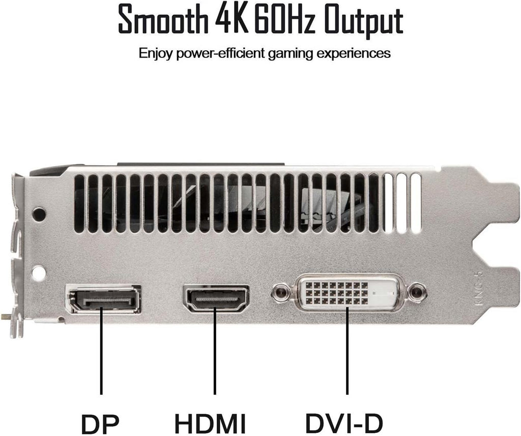 4GB GDDR5 128 Bit Graphics Card with Dual Fans Z588
