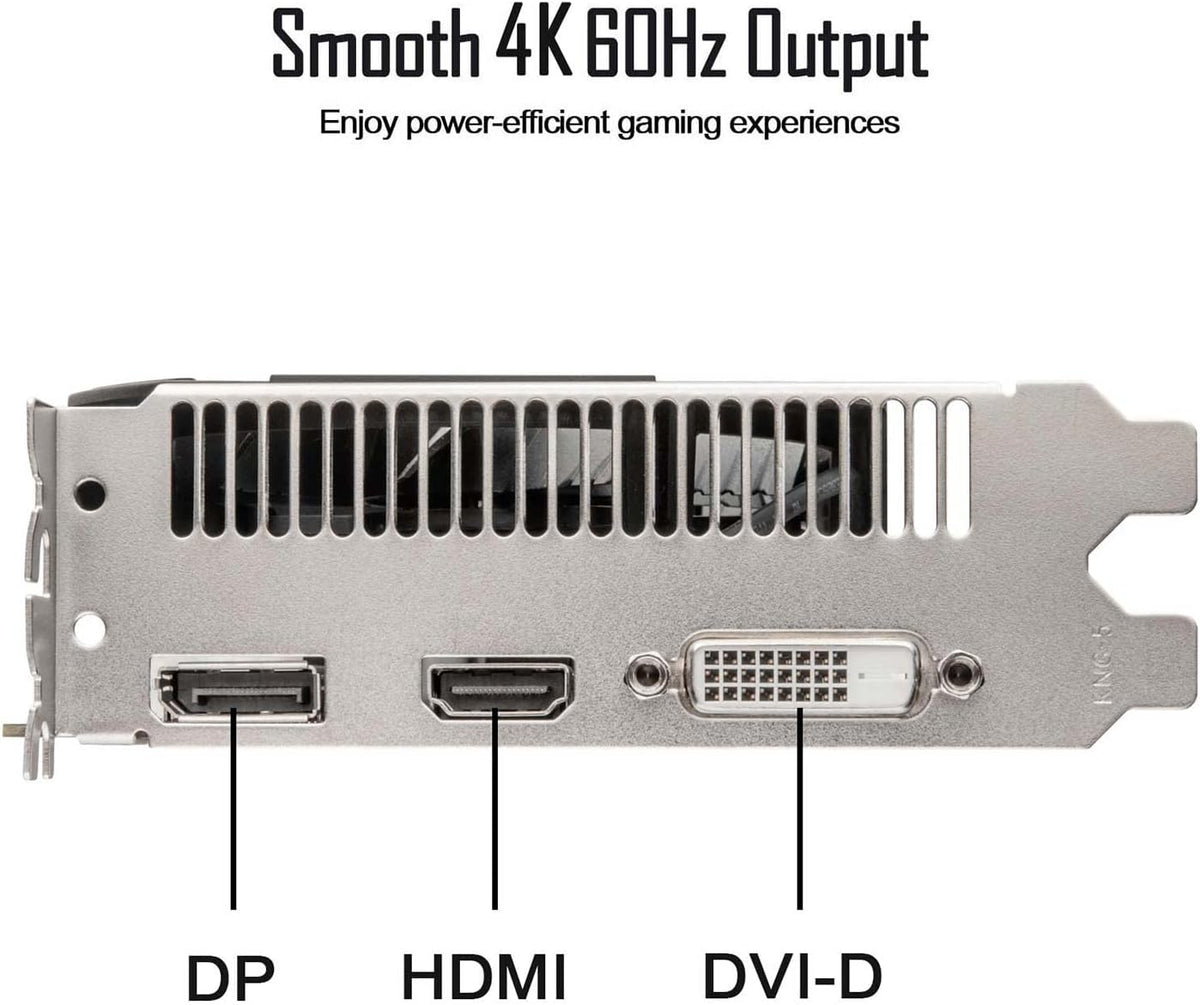 4GB GDDR5 128 Bit Graphics Card with Dual Fans Z588