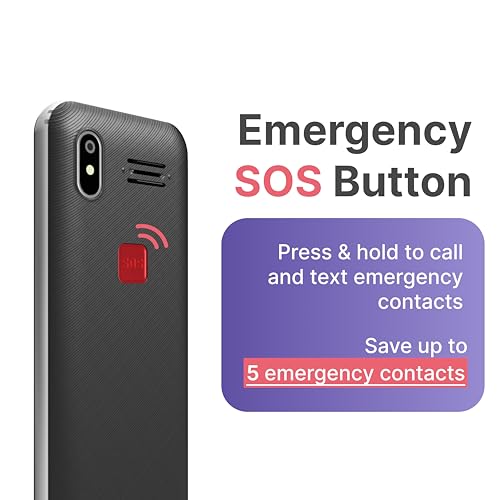 4G Unlocked Senior Cell Phone with Charging Dock L277