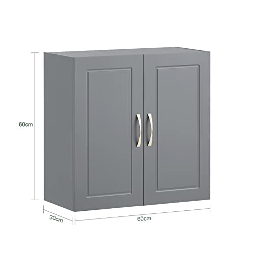 Brown Wall Storage Cabinet P7173