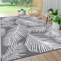 6'x9' Waterproof Reversible Outdoor Plastic Straw Rug I42263