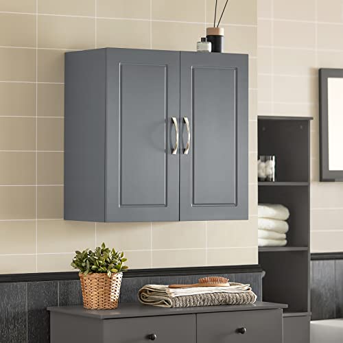 Brown Wall Storage Cabinet P7173