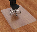 Clear 55'' x 35'' Thick Plastic Chair Mat X977085