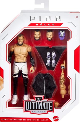 6-inch Bray Wyatt Action Figure Set with Swappable Heads & Hands T4976