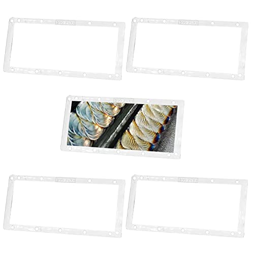 5pcs Welding Cheater Lens, 2" Height x 4.25" Length C469