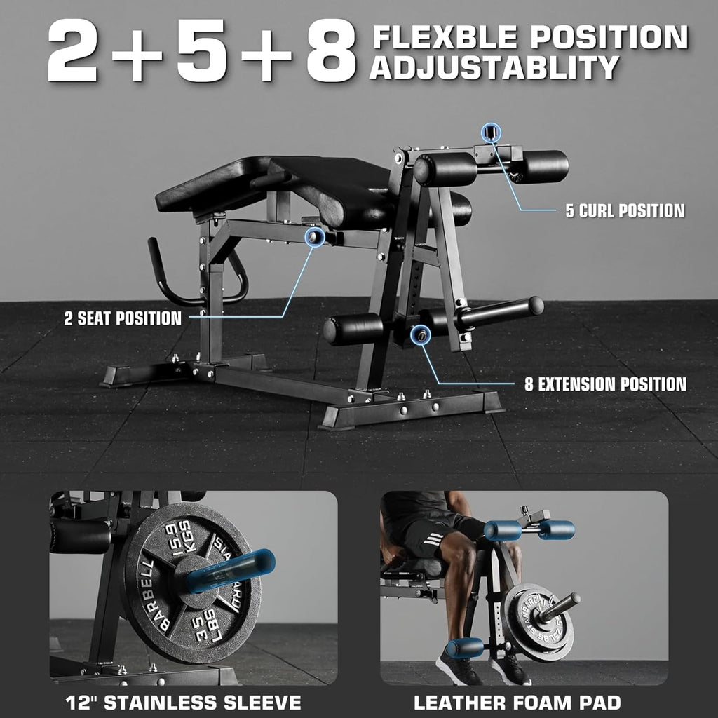 Leg Extension and Leg Curl Machine C75505