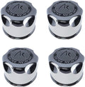 4 Pack Snap-in Center Cap with Silver Logo B779819