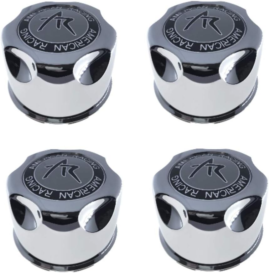 4 Pack Snap-in Center Cap with Silver Logo B779819