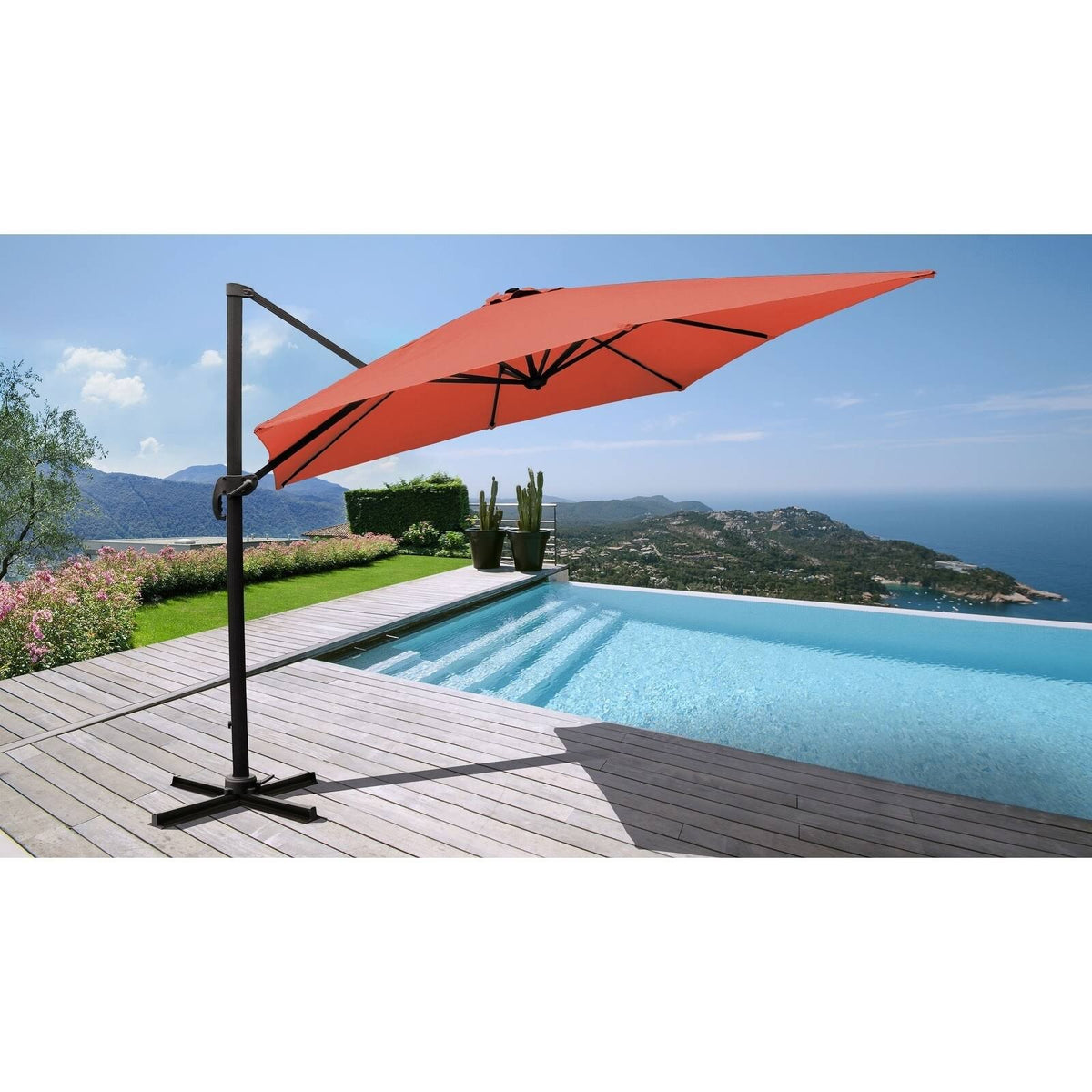 10& Outdoor Cantilever Umbrella R3464