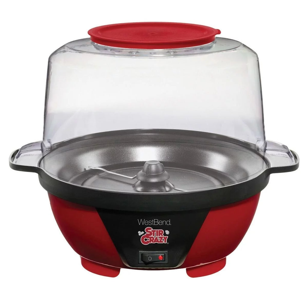 Red 6qt Popcorn Machine J6896