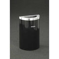 16 Gallon Satin Black Trash Can J799432
