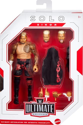 6-inch Bray Wyatt Action Figure Set with Swappable Heads & Hands T4976