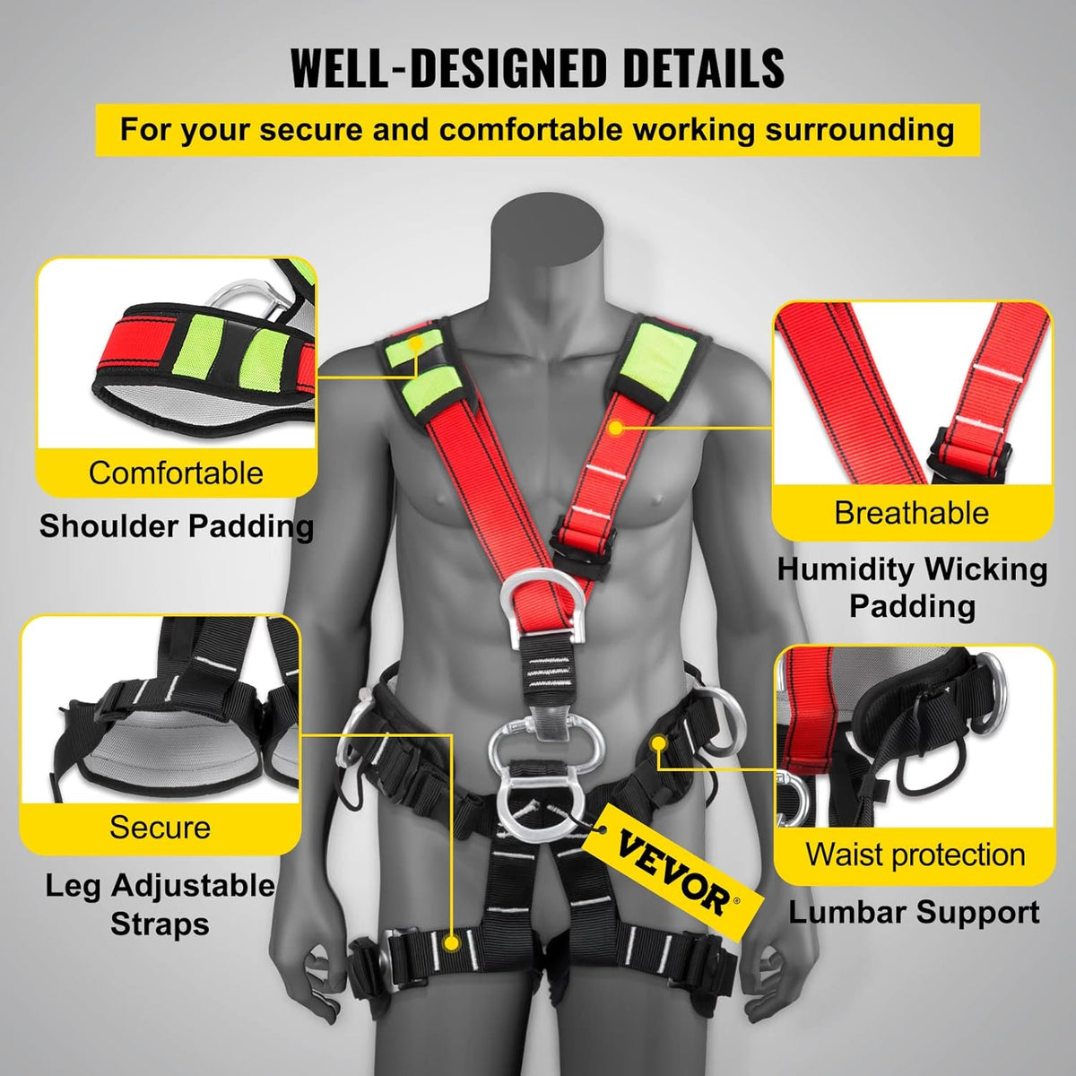 Safety Climbing Harness S3149