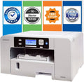 White Sublimation Printer Starter Bundle with Inks, Paper, Tapes, Blanks Pack & Dust Cover A46308