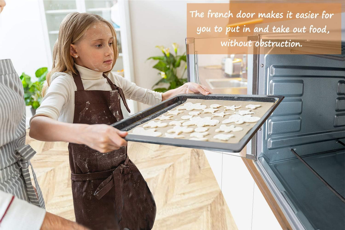 Silver 55L French Door Toaster Oven U759