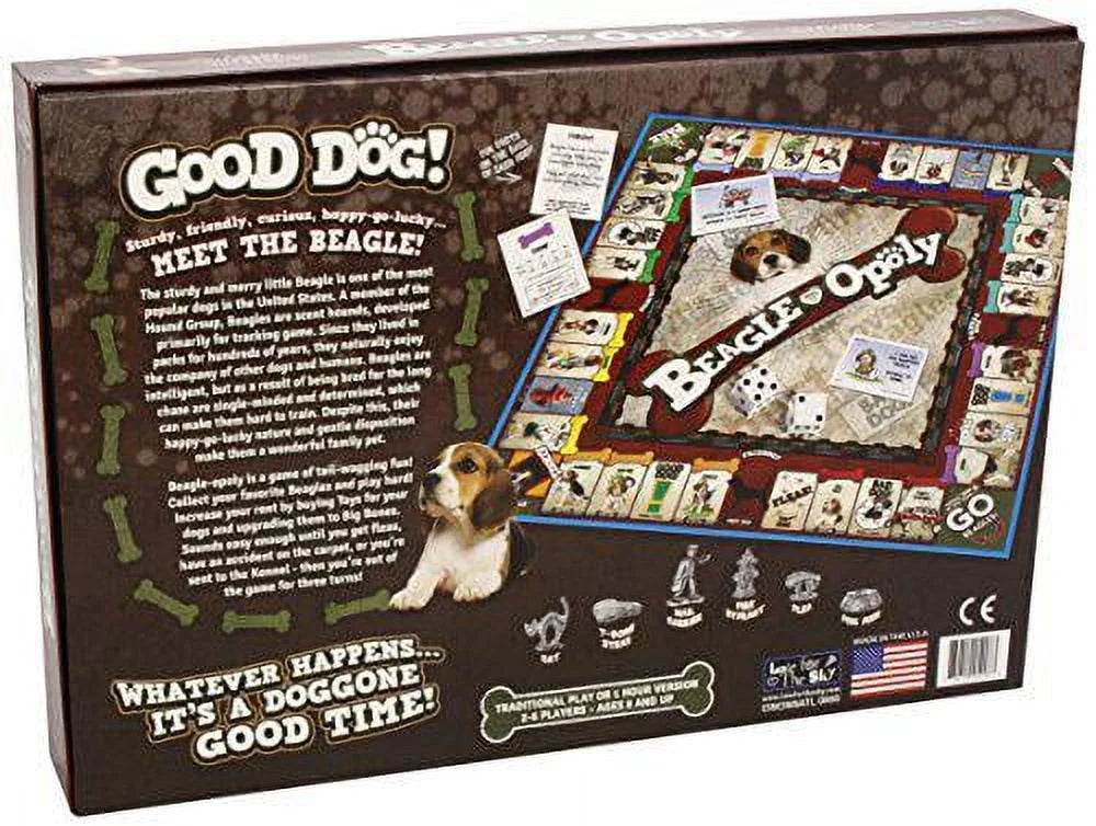 Beagle-Opoly Board Game N491