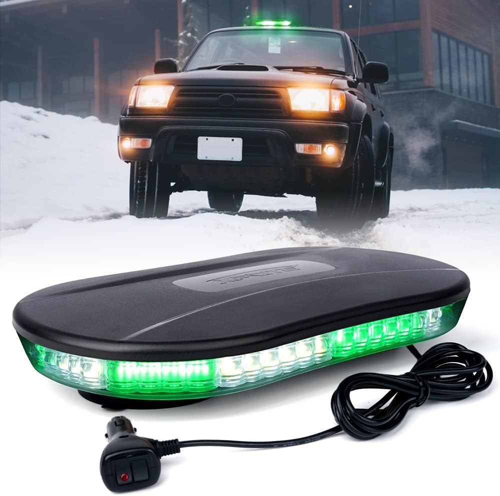Amber COB LED Rooftop Strobe Beacon Lights Bar K7690