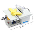 Benchtop Table Saw Cutting Machine Gem Jewelry Rock Bench Lathe Polisher 110V 750W J47479