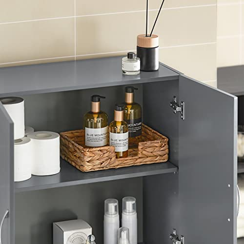 Brown Wall Storage Cabinet P7173