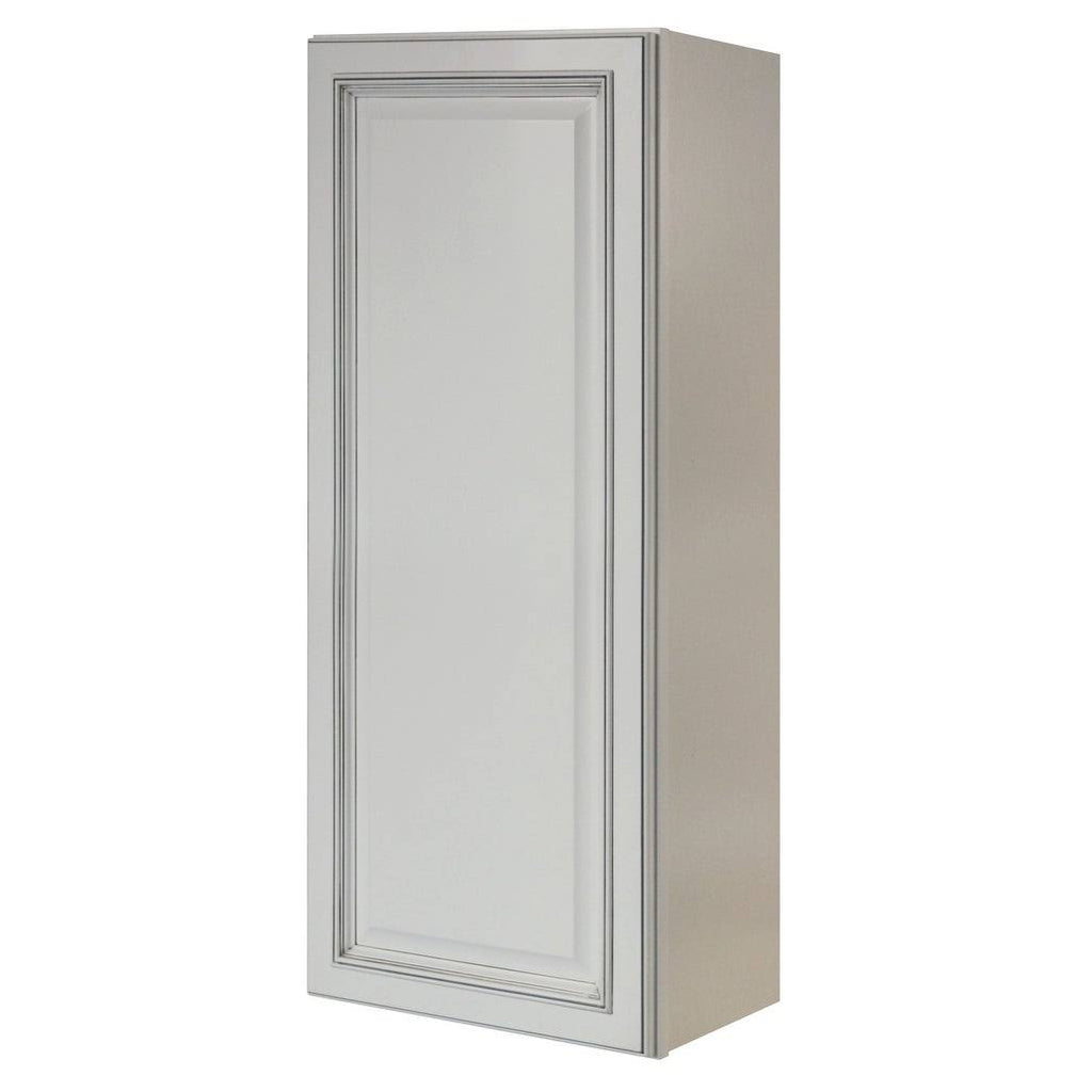 White 18 inch Wide x 42 inch High Single Door Wall Cabinet Q65623