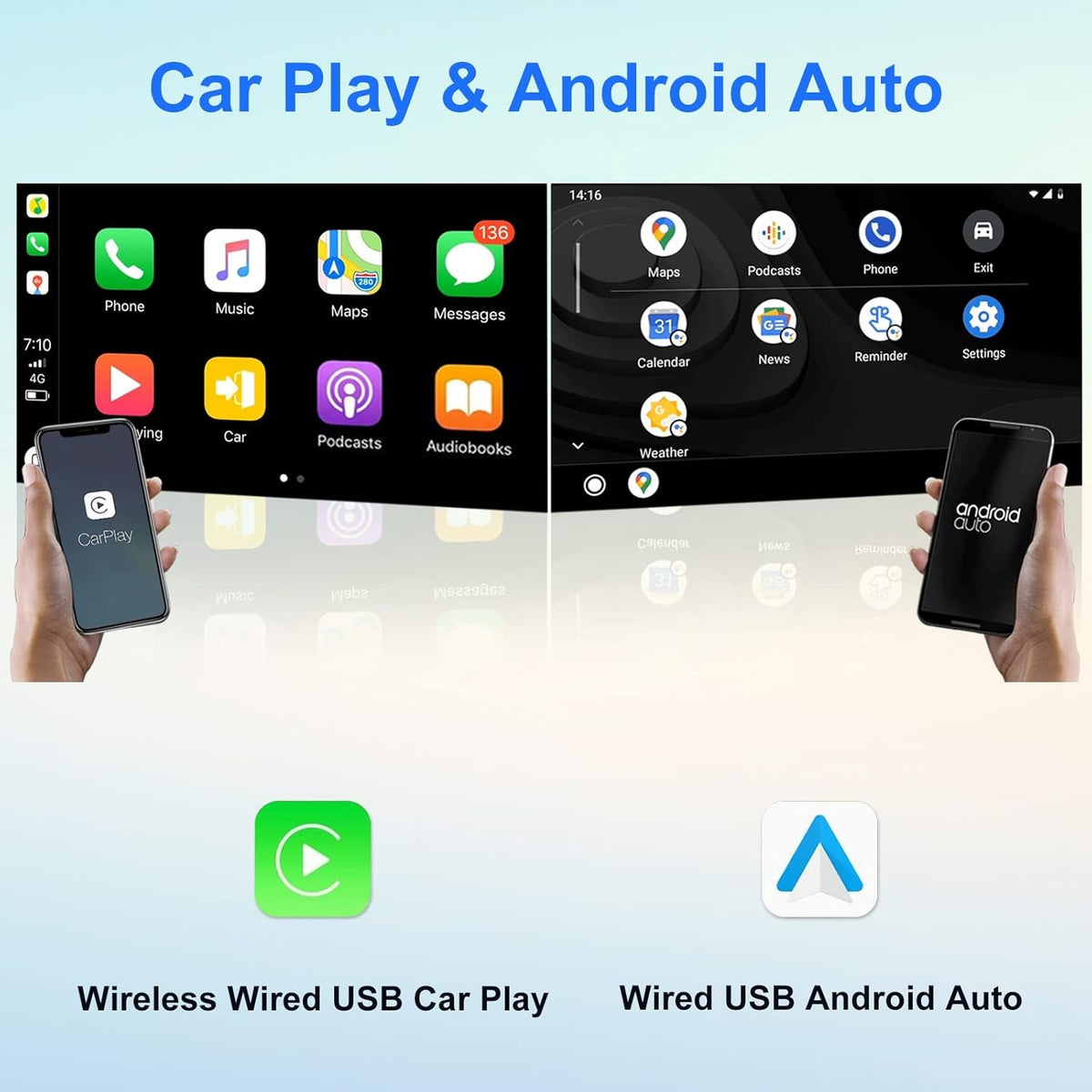 7 inch Touch Screen Car Stereo Q241
