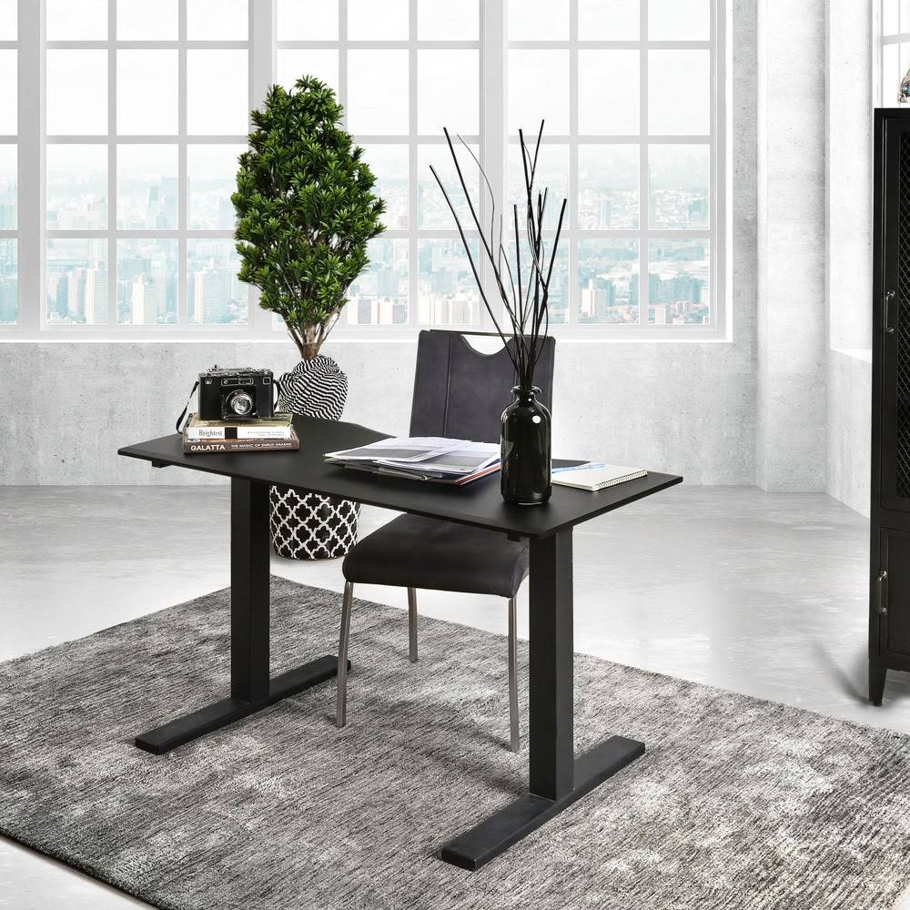 Height Adjustable Desk with USB Power Outlet Grey L844941