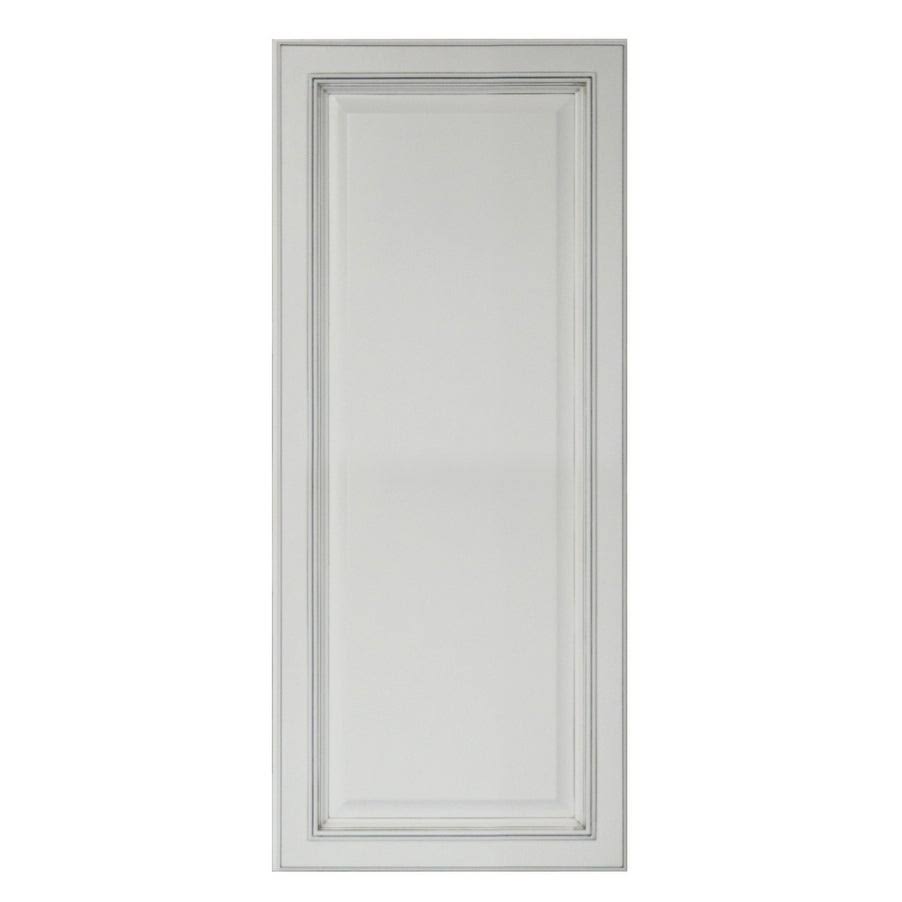 White 18 inch Wide x 42 inch High Single Door Wall Cabinet Q65623