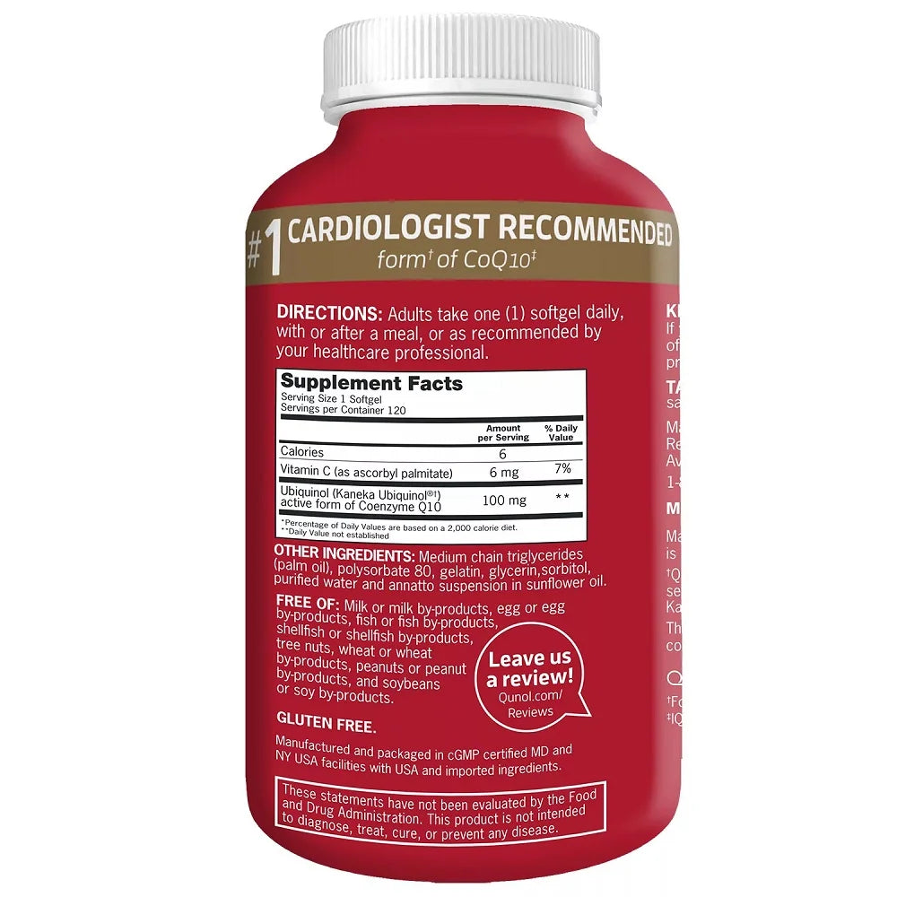 100 mg CoQ10 120 Softgels E67399