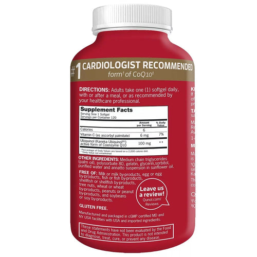 100 mg CoQ10 120 Softgels E67399